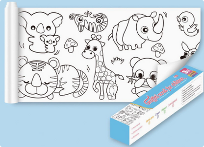 ColoringPaper™ - Slip kreativiteten løs! - XXL Farvelægningspapir
