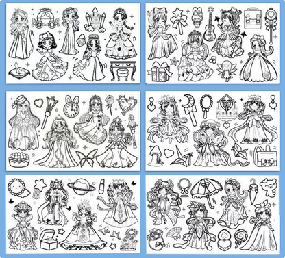 ColoringPaper™ - Slip kreativiteten løs! - XXL Farvelægningspapir