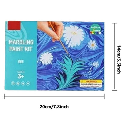 Water Marbling Paint Set™ - Farverige vandbaserede kunstværker - Malingssæt