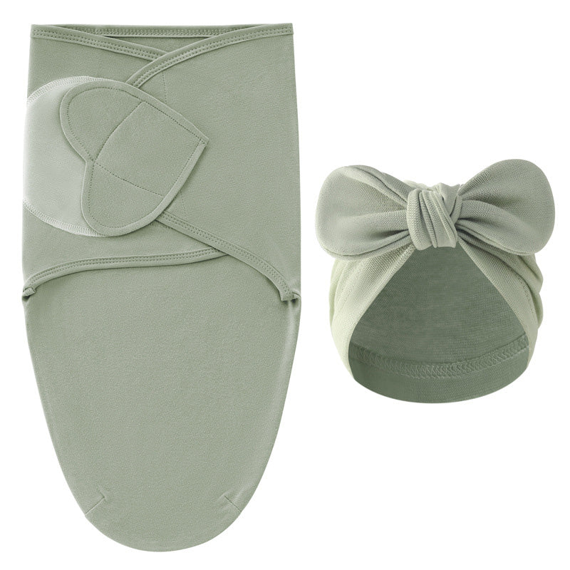 DreamNest – Rust & Comfort – Luksus indpakningsklud med hue