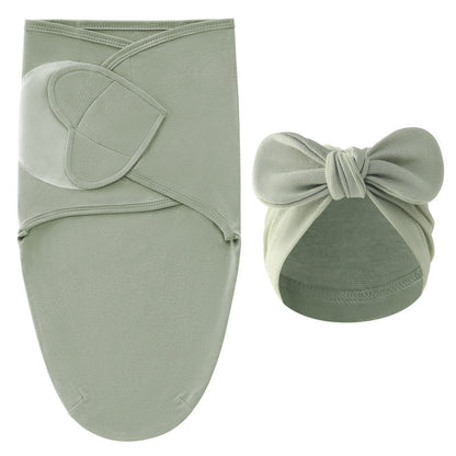 DreamNest – Rust & Comfort – Luksus indpakningsklud med hue