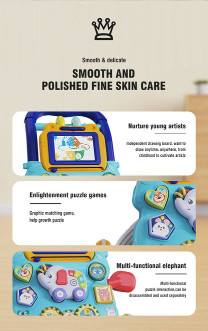 BabyWalker – Lære & lege – Løbegang med aktivitetsbræt