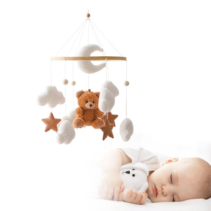 DreamBear – Beroligende og blød – Babymobil til kravlegård og vugge