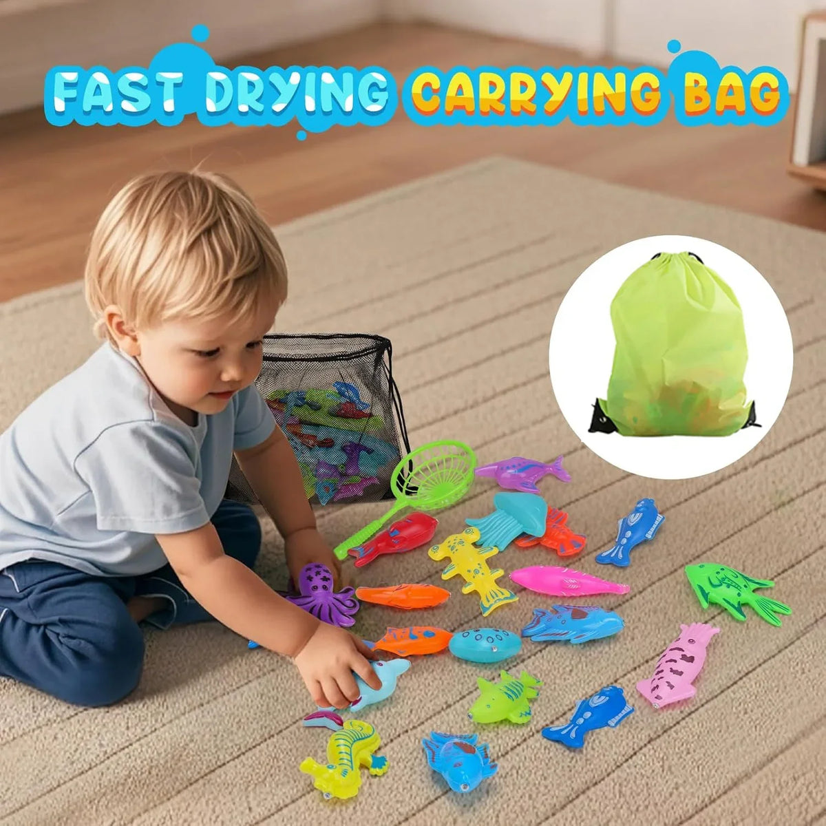 Fishing Game – Læring og opdagelse – Magnetisk Visspel