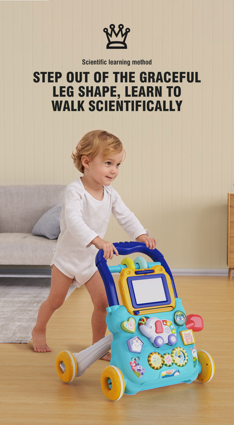 BabyWalker – Lære & lege – Løbegang med aktivitetsbræt