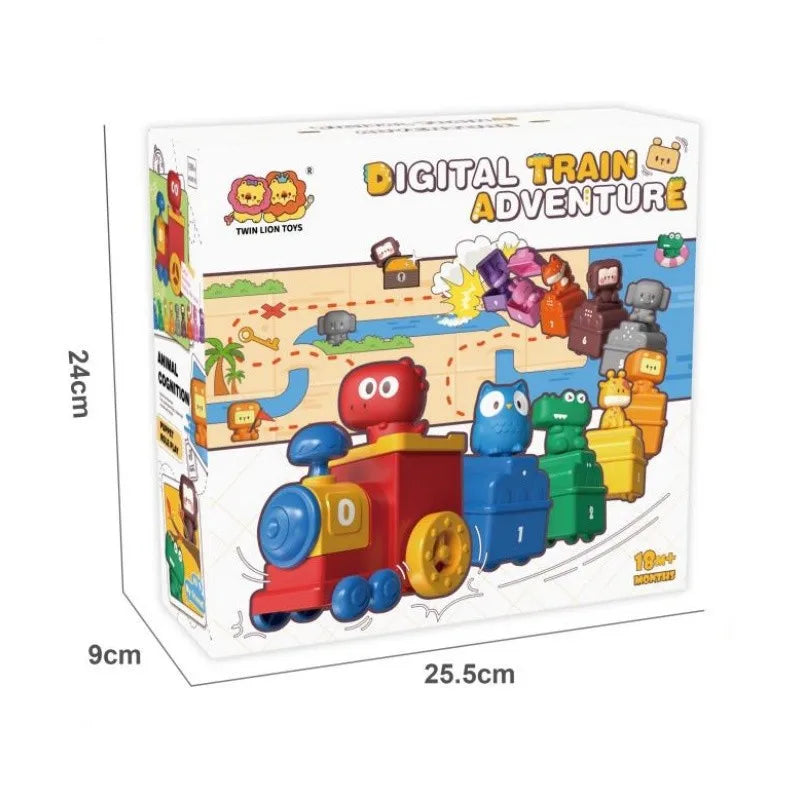 Digital Train Adventure™ - Sjov og uddannelse - Figur Tog
