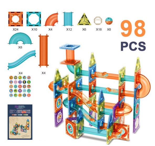 DIY Magnetisk kuglebane™ - Videnskabelig kuglesjov - Magnetisk kuglebane