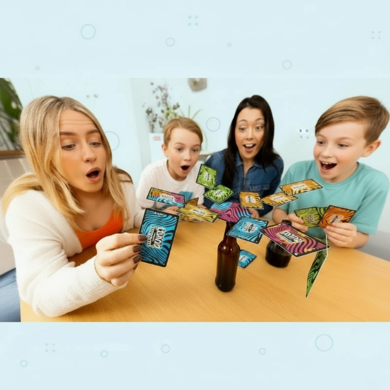 FloatCards – Unikt og interaktivt – kortspil med balanceudfordring