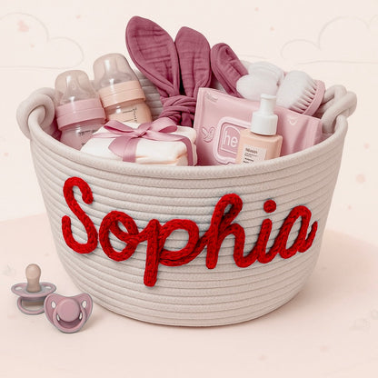 CuddleBasket – Sød & personlig – Personlig blekurv
