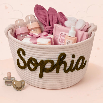 CuddleBasket – Sød & personlig – Personlig blekurv