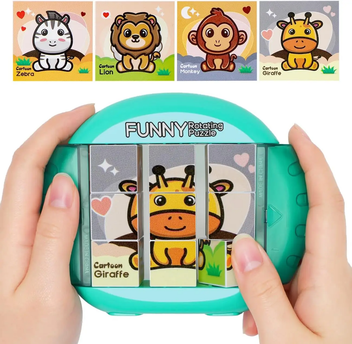 Twisty Puzzle™ - Uendelig sjov med puslespil - Roterende Puslespil