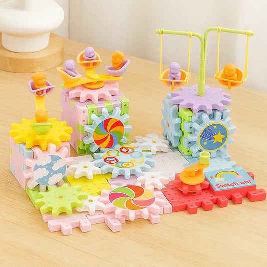 GearTrack – Elektrisk & pædagogisk – Byggeklodser Legesæt