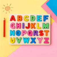 AlphaBlocks – Træ & Pædagogisk – 3D-bogstavpuslespil