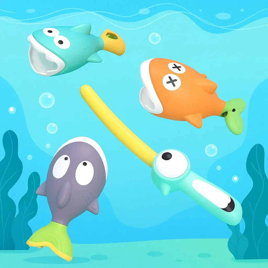 BathFishing – Interaktivt og sjovt – Magnetisk fiskespil