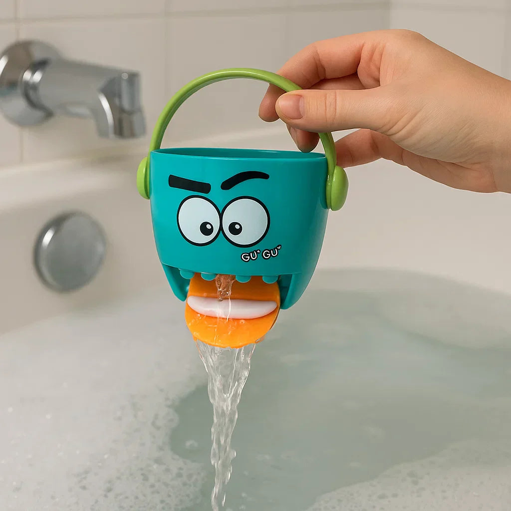 BathCups – Praktisk og sjovt – Hældekopper Badespil