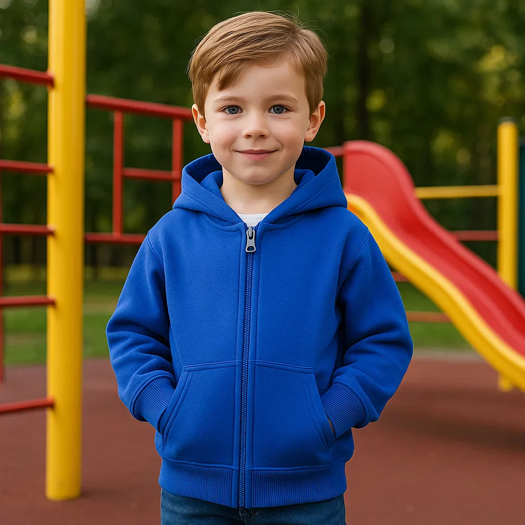 CoolKids – Cool & varm – Hættetrøje med lynlås