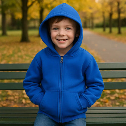 CoolKids – Cool & varm – Hættetrøje med lynlås