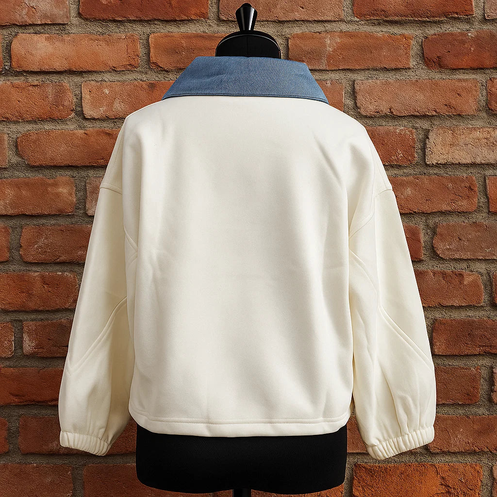 FashionKids – Stilfuld og legende – Poloshirt med denimkrave