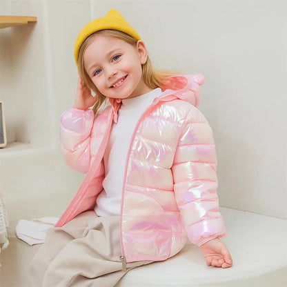 CuddleCoat  – Tykt vatteret jakke med bjørnehætte