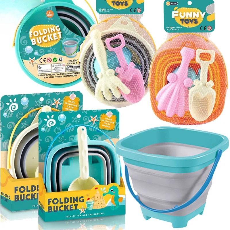 Foldable Beach Toys™ – Sommersjov i sand – Strandsæt til børn