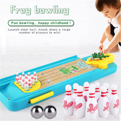 Frog Bowling™ - Fremmer motorikken - Mini bowlingbane