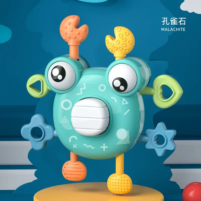 Crab Pull Toy™ – Sjovt at gribe og trække – Krabbe som sensorisk bidering