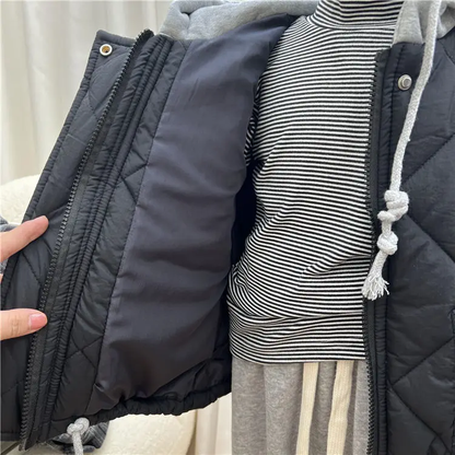 CozyShield – Varm og cool – Vatteret hættetrøje