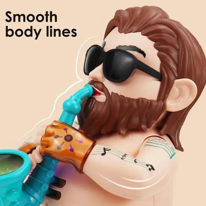 Dancing Saxophone Man™ - Syng og Sving - Musikalsk dansedukke