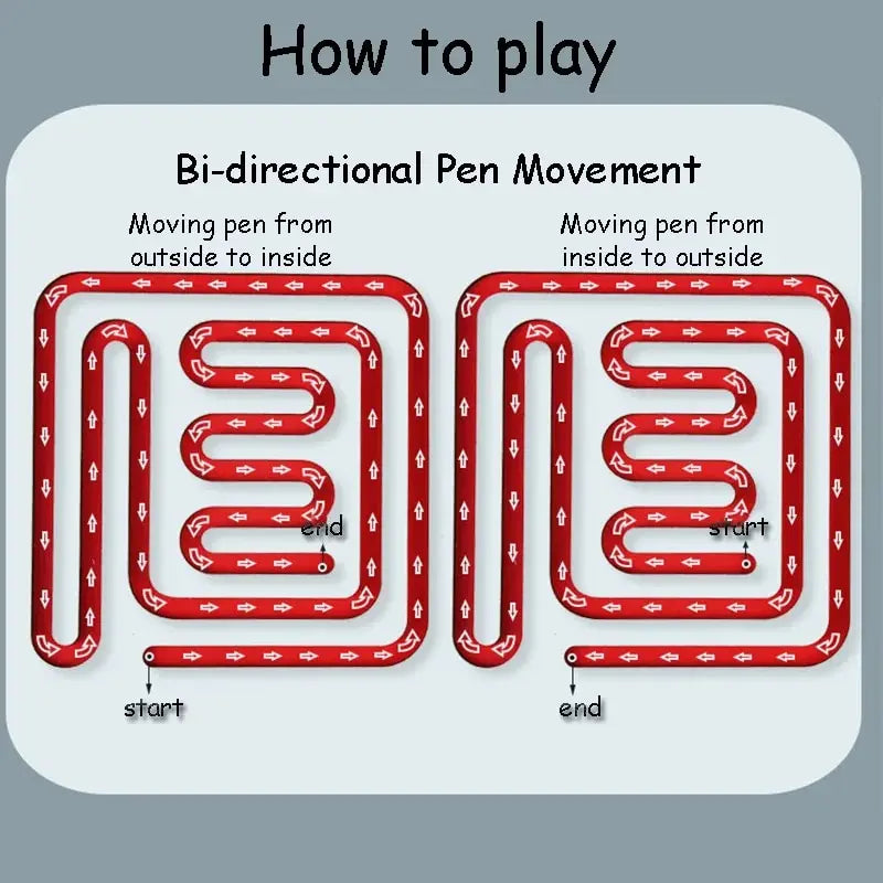 BrainBoost Puzzle Toy Pen™ - Togets hjerne - Puslespil Legetøj Pen