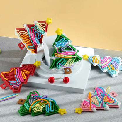 Xmas Tree Fidget Toy™ - Kompakt, julet og sjovt - Fidget-juletræ i silikone