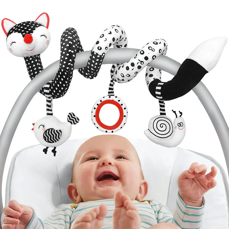 Baby Spiral Toy™ - Legetøj til autostol og barnevogn
