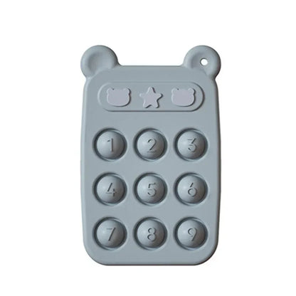 Fidget Toy™ - Bidering og fidget-legetøj i 1 - Fidget-telefon i silikone