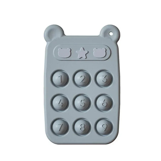 Fidget Toy™ - Bidering og fidget-legetøj i 1 - Fidget-telefon i silikone