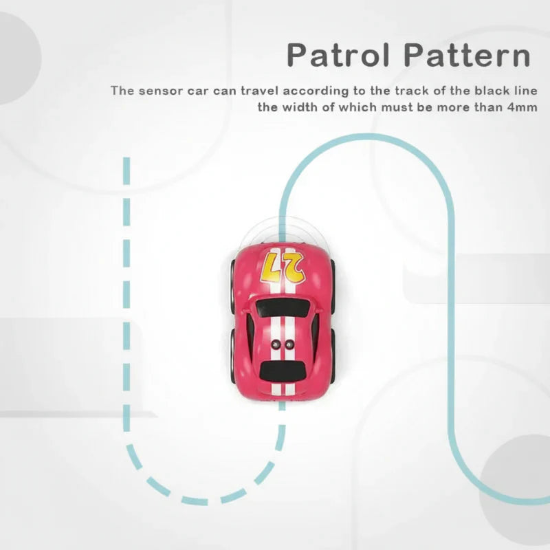 TinyRacer – Tegnefornøjelse & smart kørsel – Autonom tegneseriebil