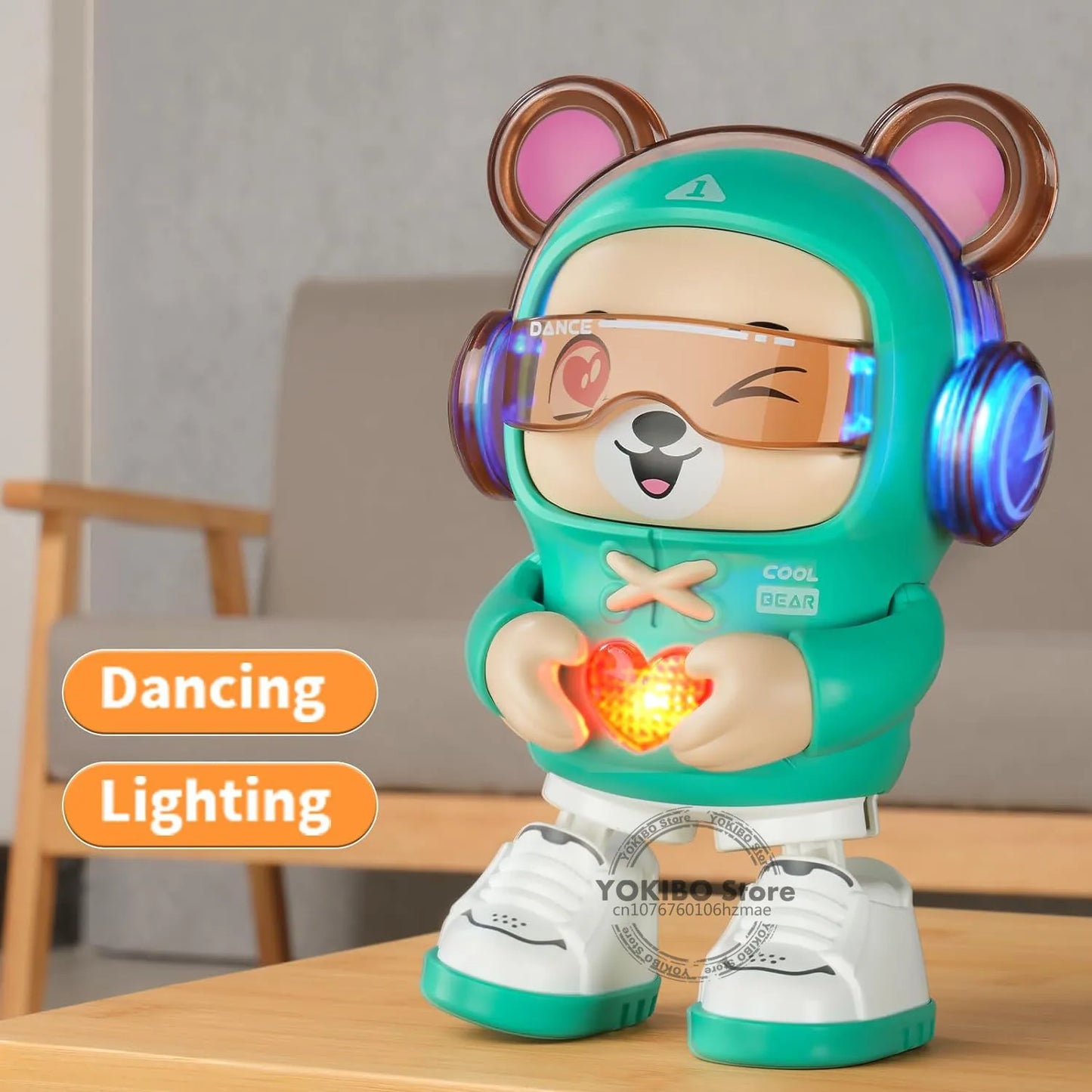 Dancing Bear Robot™ - Udvikler motoriske færdigheder - Dansende Robothund