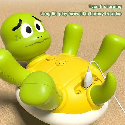 TurtleJoy – Lære & lege – Svømmende skildpadde til børn