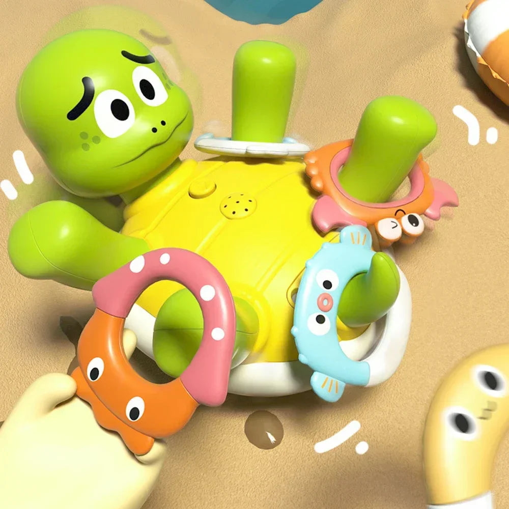 TurtleJoy – Lære & lege – Svømmende skildpadde til børn