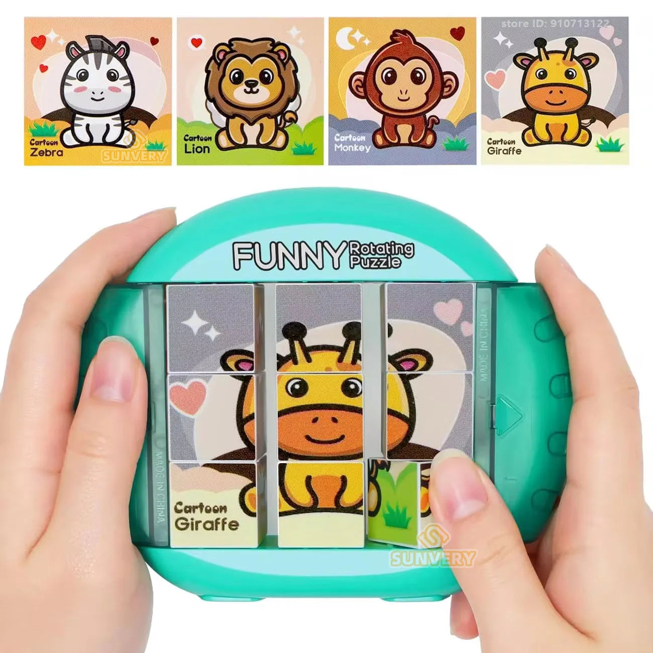 Twisty Puzzle™ - Uendelig sjov med puslespil - Roterende Puslespil