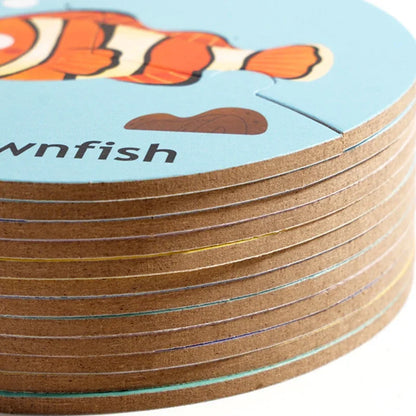 Dieren Match™ – Vend og opdag - puslespil med 3 brikker