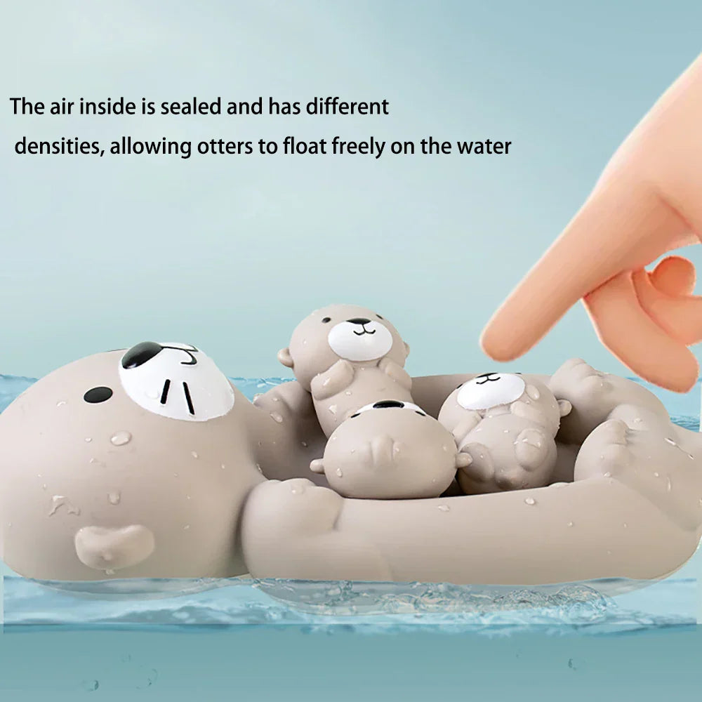 Bath Buddies™ - Odderfamilie i Bad - Legetøj til Badet