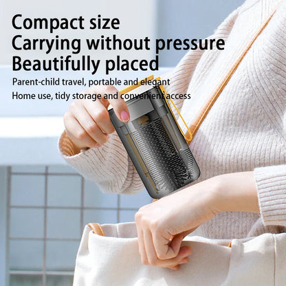 Flaskerengøringssæt™ - Praktisk på farten - Flaskebørste og -renser