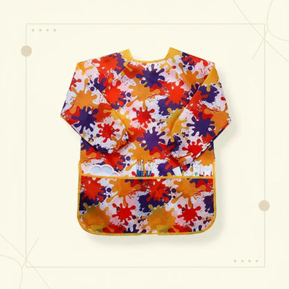 ArtEase – Farverig og vandafvisende – Malerskjorte til børn