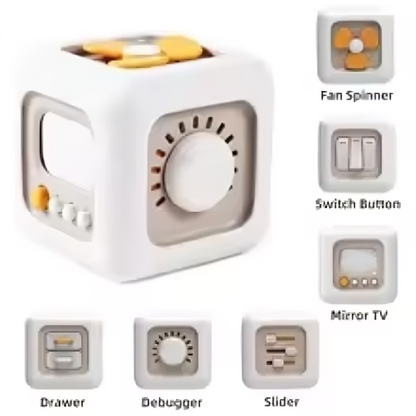 Cube Senses Toy™ -  Læring og sjov - Cube Sense Legetøj Cube Sense Legetøj