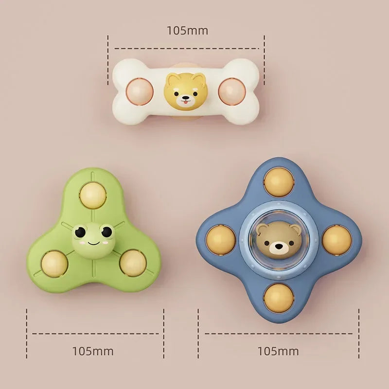 Bath Spinner Toys™ - Læring og sjov - Fidget babybadelegetøj