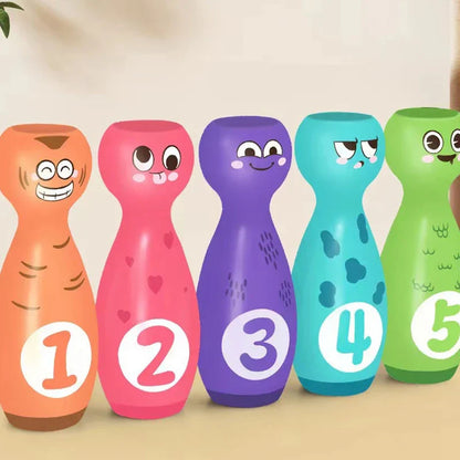 Bowling Game Set - Farverigt og sjovt - Legetøj Bowling-sæt