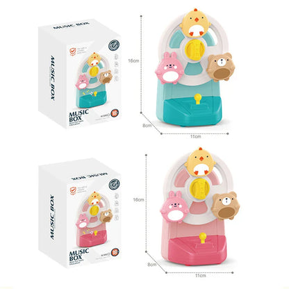 Ferris Wheel Music™ - Animal Fun spilledåse -  Legetøjsdyr Pariserhjul