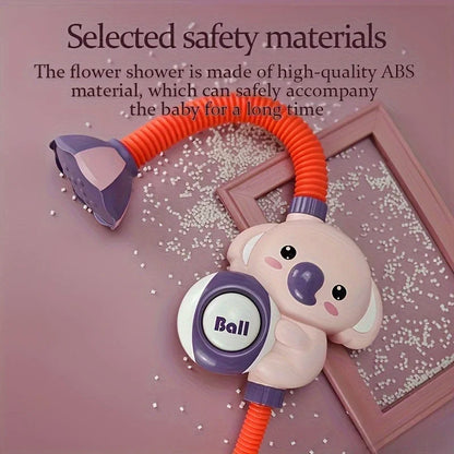 Elephant Shower Set™ – Plaskende sjov i badet - brusehoved til badet