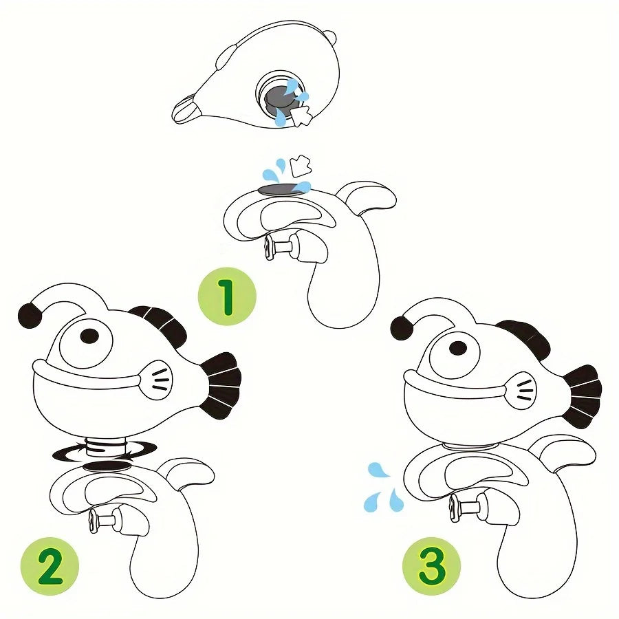 Clown Fish Splash™ – Splash Fun-sæt – Vandlegetøj til småbørn