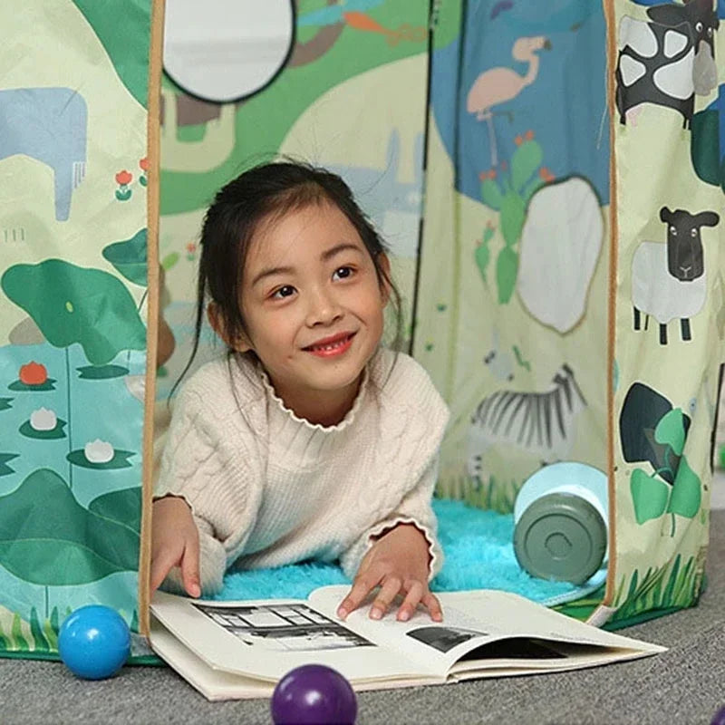 Dream Castle – Magisk & sammenklappelig - Legetelt til børn