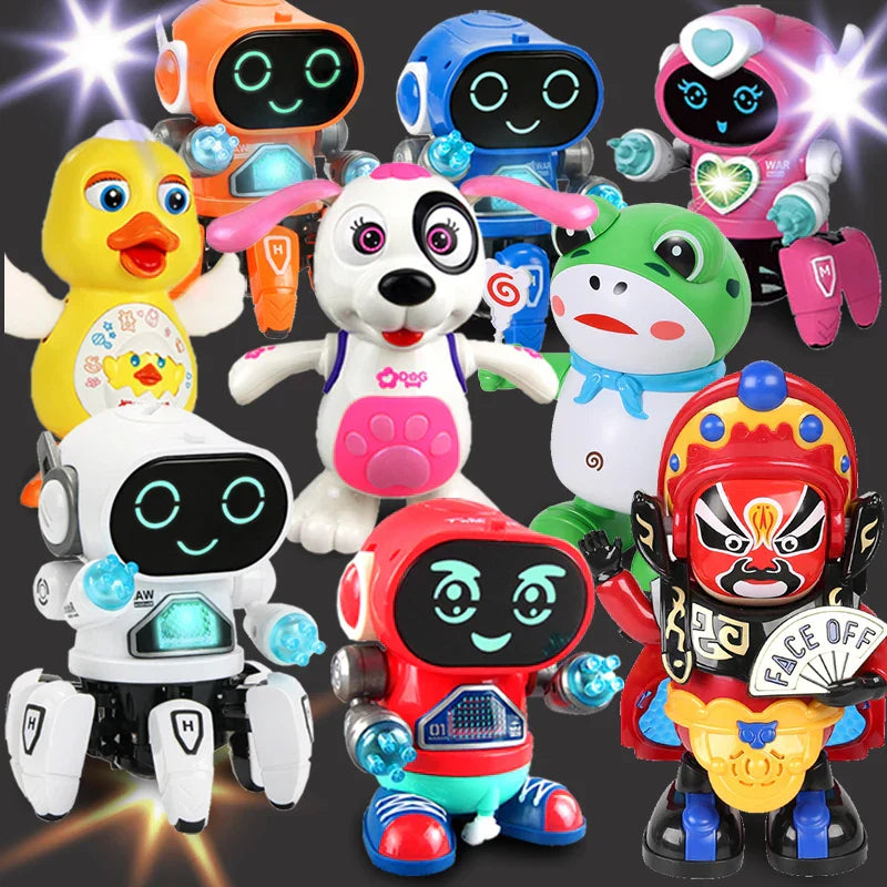 Dancing Spin Robot™ - Lyser og Danser - Legetøjsrobot